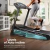 Sunny Health & Fitness Premium Foldable Treadmill for Home, Running or Walking with Auto Incline, Shock Absorption, Digital Display, Optional 20” Running Deck, Free SunnyFit App Bluetooth Connection - Image 2