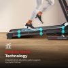 Sunny Health & Fitness Premium Foldable Treadmill for Home, Running or Walking with Auto Incline, Shock Absorption, Digital Display, Optional 20” Running Deck, Free SunnyFit App Bluetooth Connection - Image 6